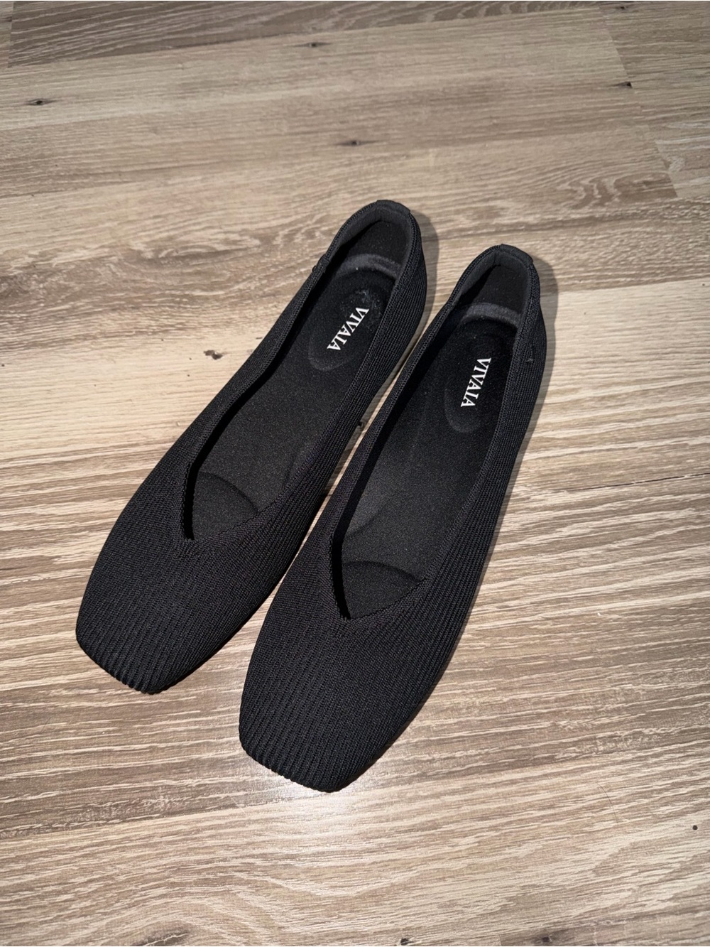 VIVAIA Black Knit  Flats – EU 39.5/ US Women’s 8.5  NWOB